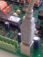 AM2 - PC connection via USB port.